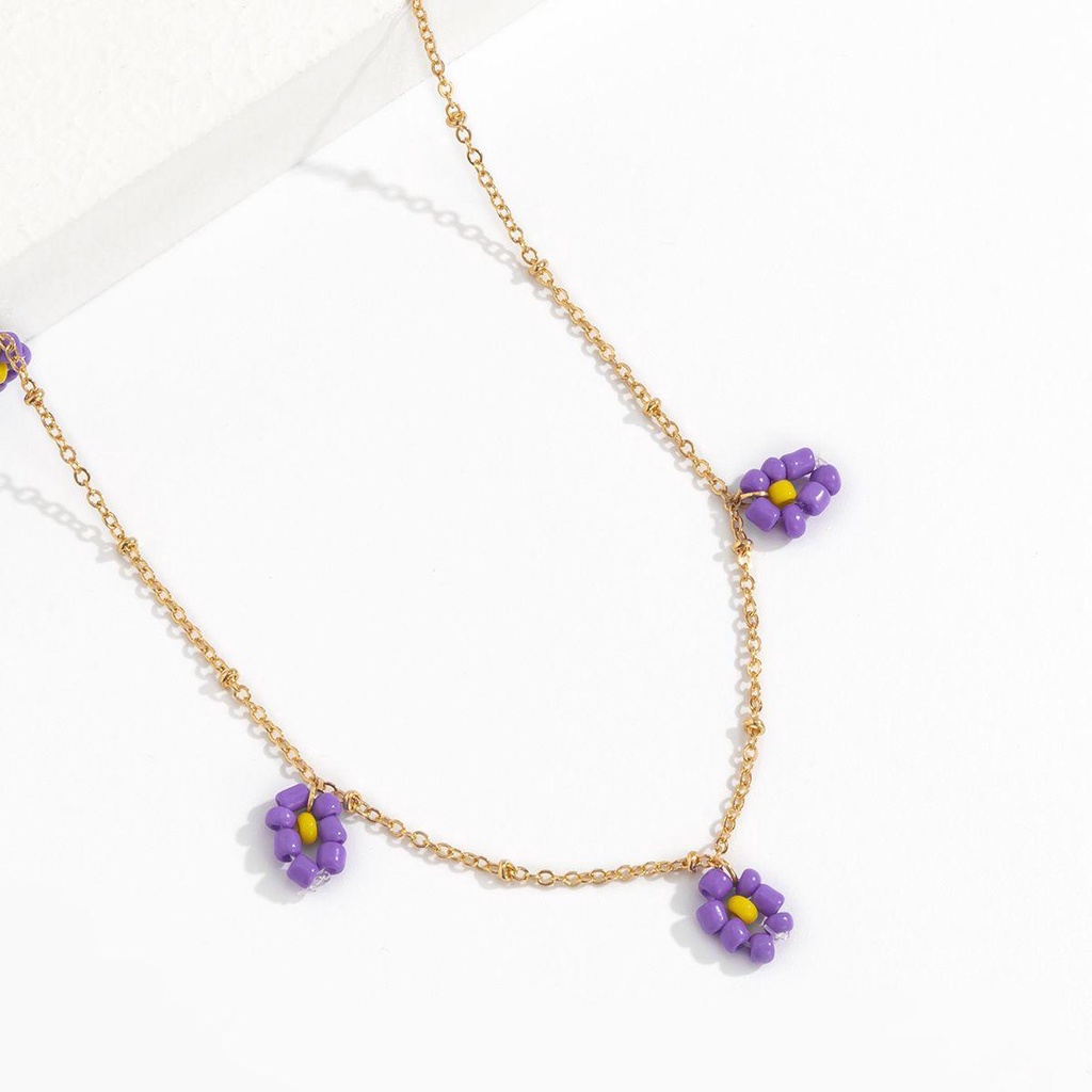 Dây Xích Đeo Hông Đính Hạt Hình Hoa Phong Cách Vintage Cá Tính Dành Cho Nữ