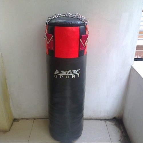 Vỏ Bao Cát Đấm Bốc 90cm 3 Lớp AZ Sport (Kèm Dây Xích Và Móc)