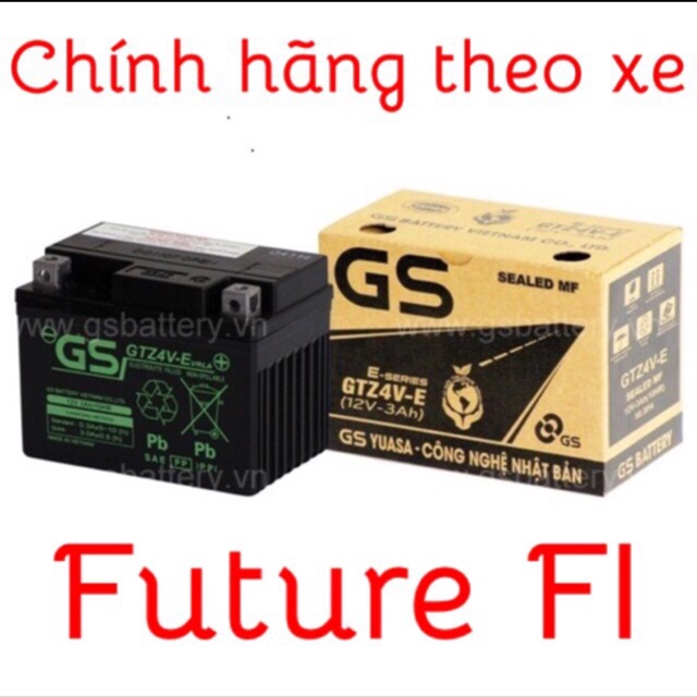ẮC quy xe Future FI chính hãng GS