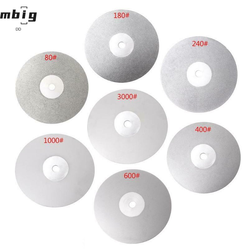 Đĩa Mài Đánh Bóng Trang Sức Phủ Kim Cương 6 / 4 Inch 150 / 100mm