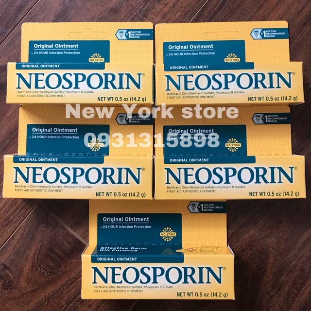 Kem mỡ Neosporin Original Ointment, date 5-2022