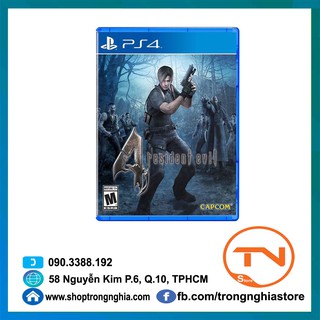 Đĩa Game PS4 - Resident Evil 4 Remastered