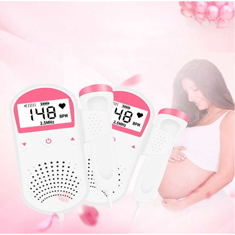 Máy nghe nhịp tim thai tại nhà , đo tim thai từ 12 tuần an toàn cho bé