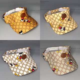 Mũ nón nửa đầu MICKEY LOGO- nón lưỡi trai thời trang