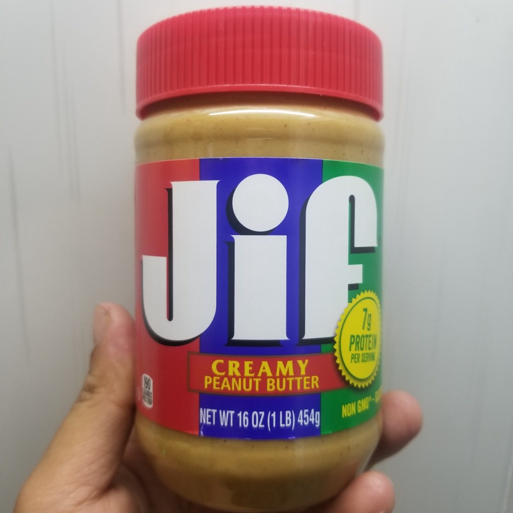 Bơ đậu phộng mịn Jif 454 g - Nhập Khẩu Mỹ