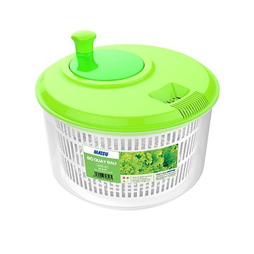 Rổ quay rau sống size lớn khô ráo tức thì, nhựa Duy Tân WALLMART WM107