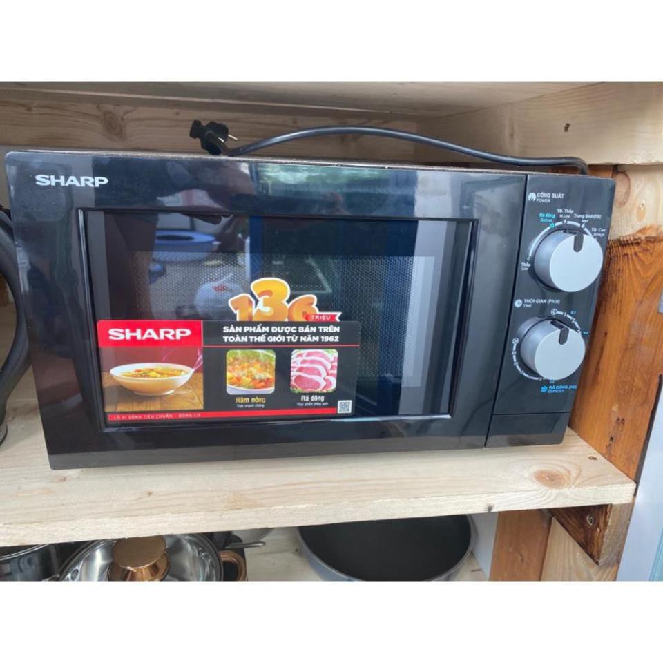 Lò Vi Sóng Cơ Sharp 20L  - Hàng Chính Hãng