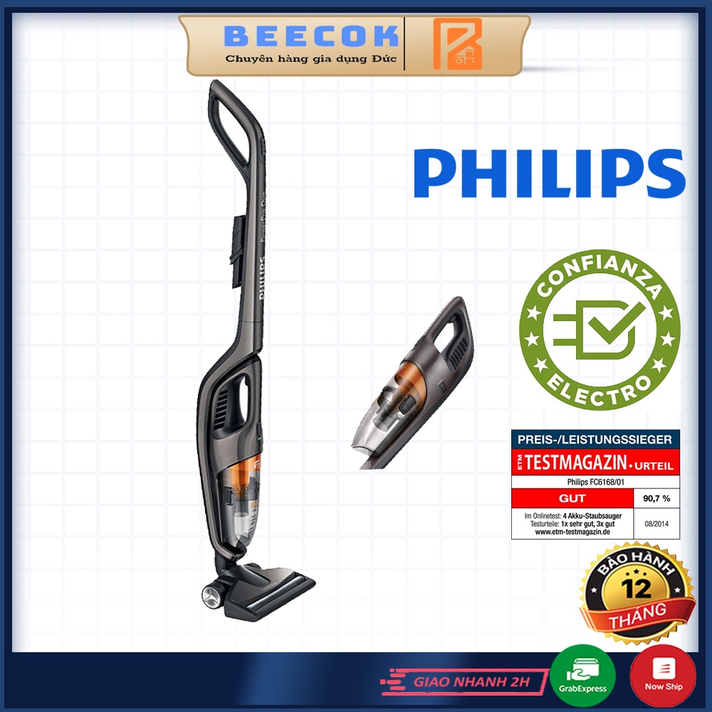 Máy hút bụi cầm tay 2 in 1 Philips Eco FC6168