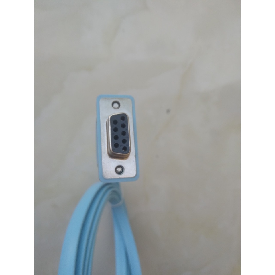 Dây console RS232 to RJ45 cấu hình Switch