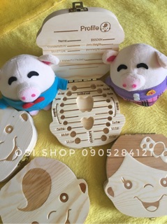 HỘP ĐỰNG RĂNG SỮA CHO BÉ