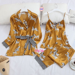 Set 3 món lụa satin y47