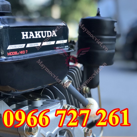 Máy Nổ - Đầu Nổ – Động Cơ Chạy Dầu 7Hp Hakuda HKD 7D