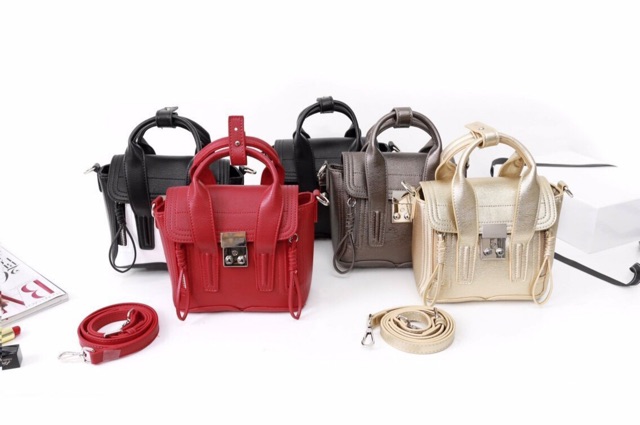 Túi dáng hộp philip lim mini bag size 18
