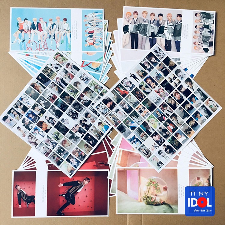 Postcard BTS Love Yourself Answer, Ảnh Photocard Album Hình BTS