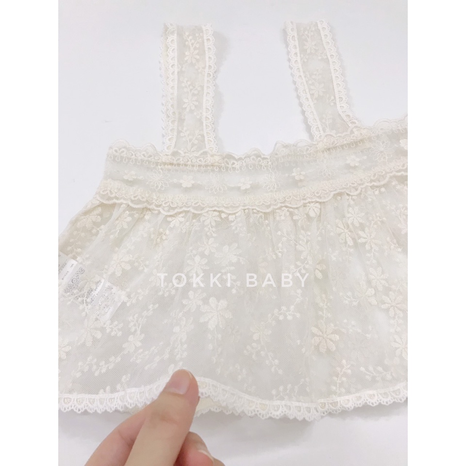 Áo gile ren Hàn cho bé gái BEB3VS101