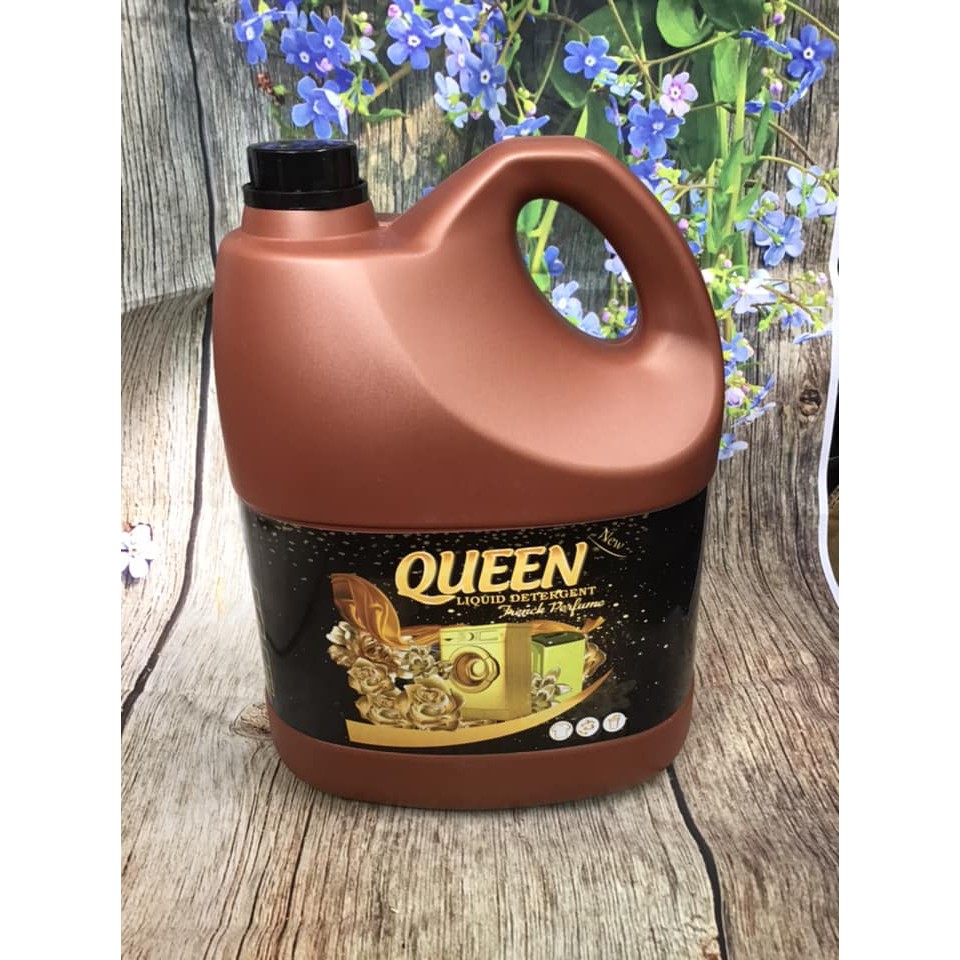 Nước Giặt Xả Đậm Đặc Queen Thái Lan Can 5 Lít