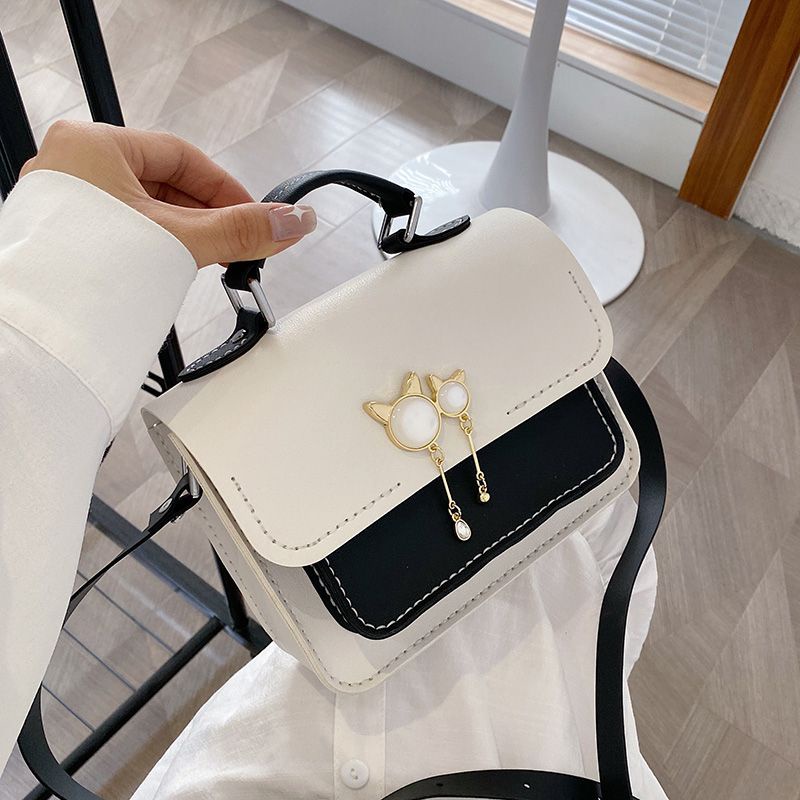 SET NGUYÊN LIỆU LÀM TÚI ĐEO CHÉO HANDMADE MÈO MÃ 493 ❤