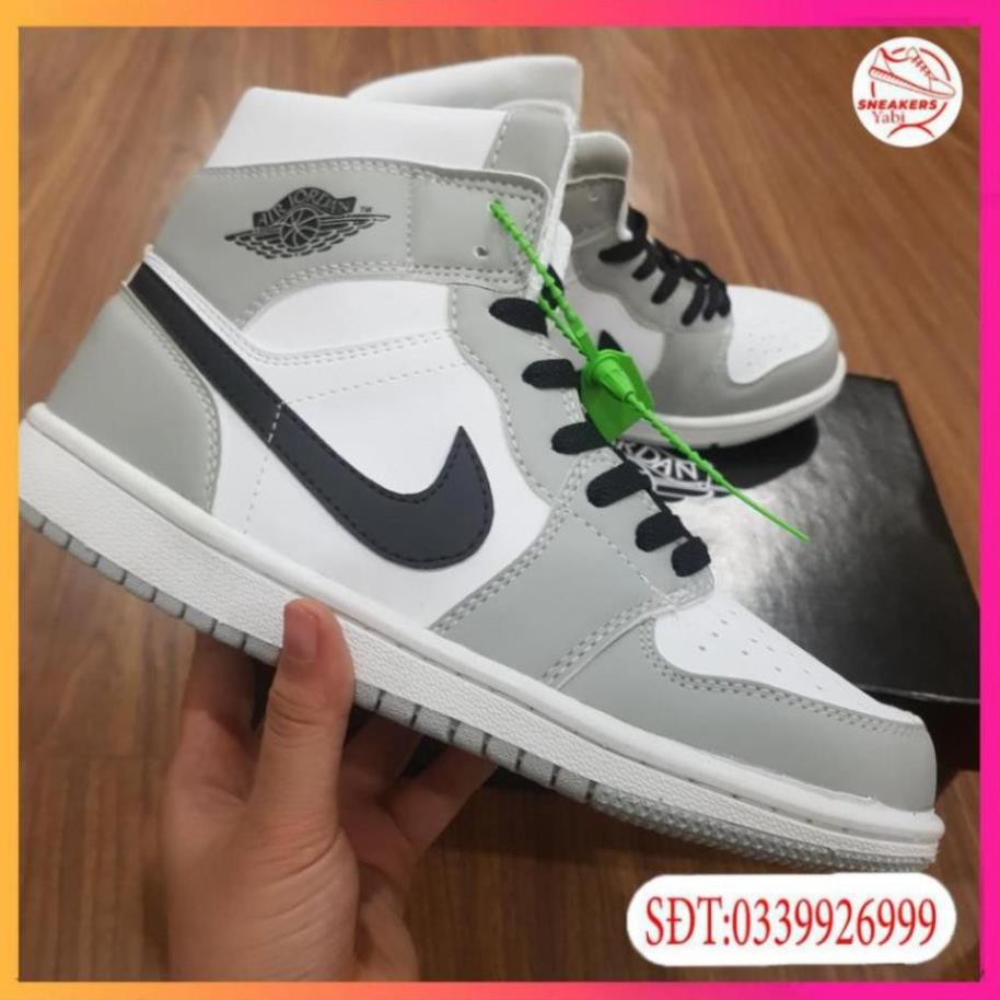 Gày thể thao sneaker 𝐍𝐈𝐊𝐄 𝐀𝐈𝐑 𝐉𝐎𝐑𝐃𝐀𝐍 xám cổ cao - Yabi -p13 ,