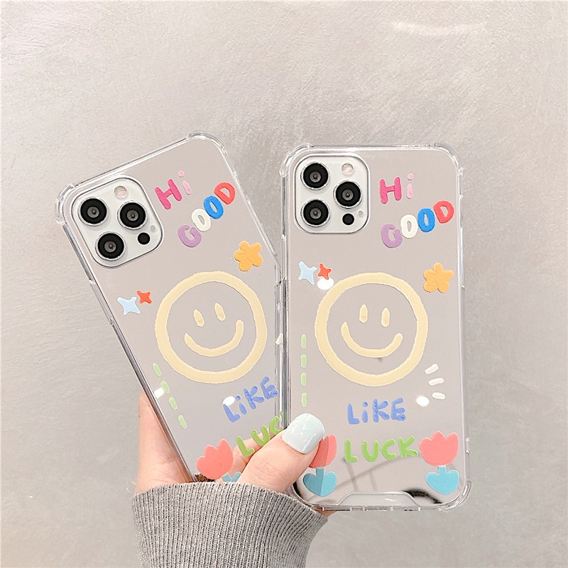 Ốp lưng iphon GooD tráng gương chống va đập 5/5s/6/6plus/6s/6splus/7/7plus/8/8plus/x/xr/xs/11/12/pro/max/plus/promax