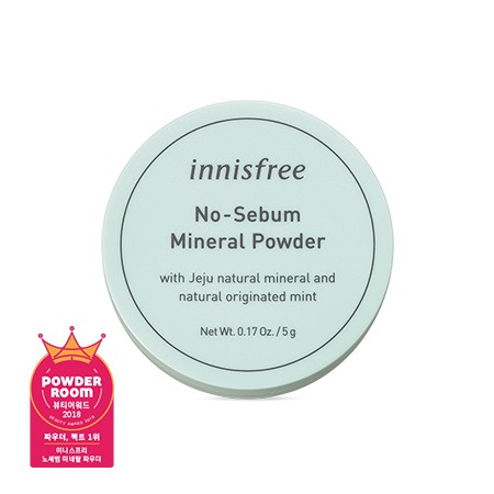 Phấn Phủ Bột Kiềm Dầu No Sebum Mineral Powder Innisfree