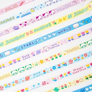 Washi hình hoạt hình động vật siêu dễ thương