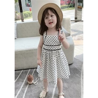 < ĐẦM TẾT BÉ GÁI> ĐẦM BÉ GÁI CHẤM BI 29-44KG