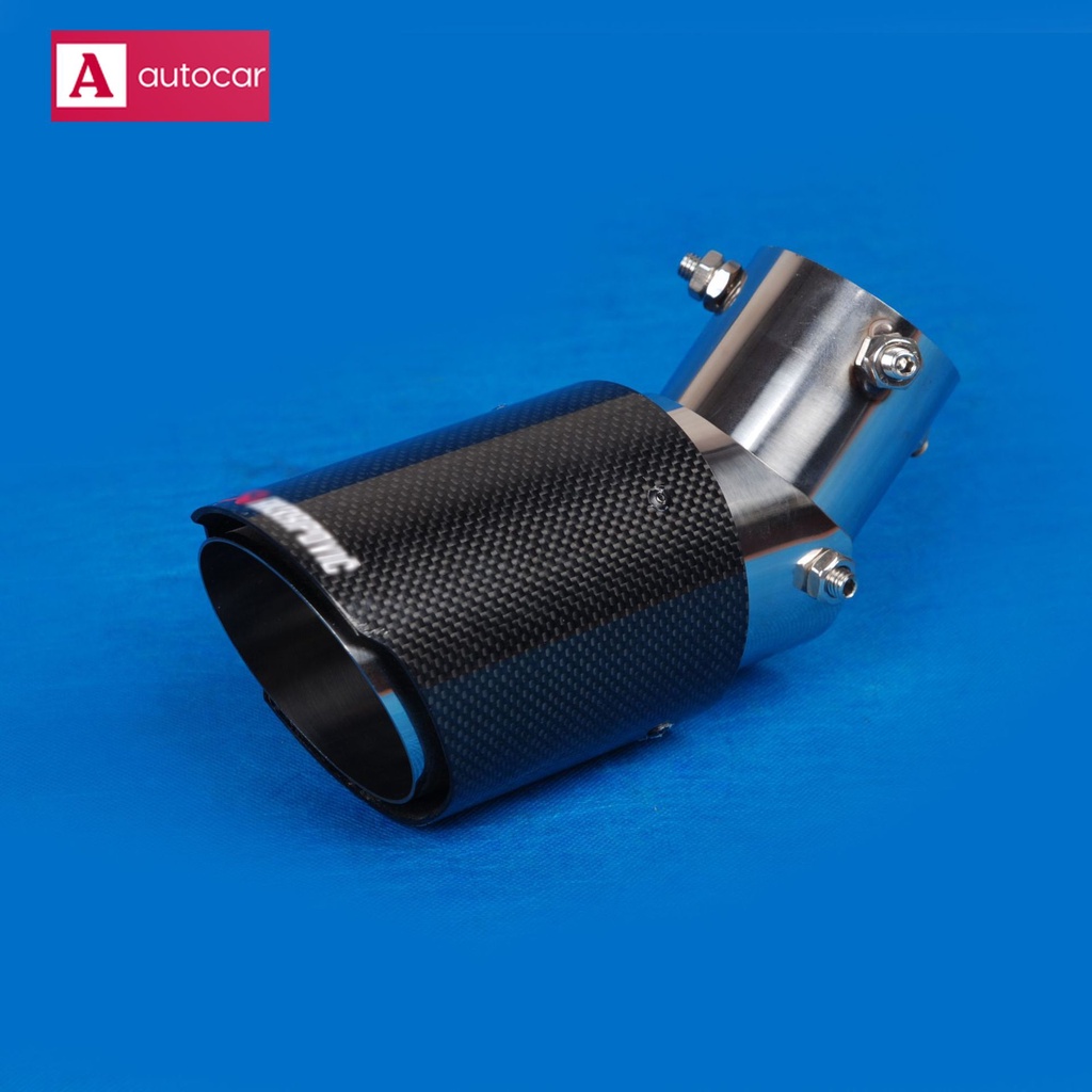 Góc có thể điều chỉnh Sợi carbon Akrapovic Xả Đuôi Hood Cong Đuôi Muffler Sợi Carbon Đuôi Họng