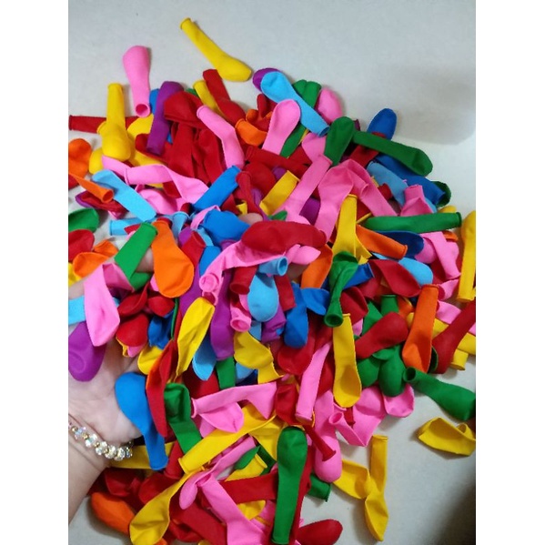 Combo 100 cái bong bóng mini 7 màu xinh xắn