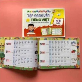 Vở đánh vần tiếng việt tư duy ngôn ngữ