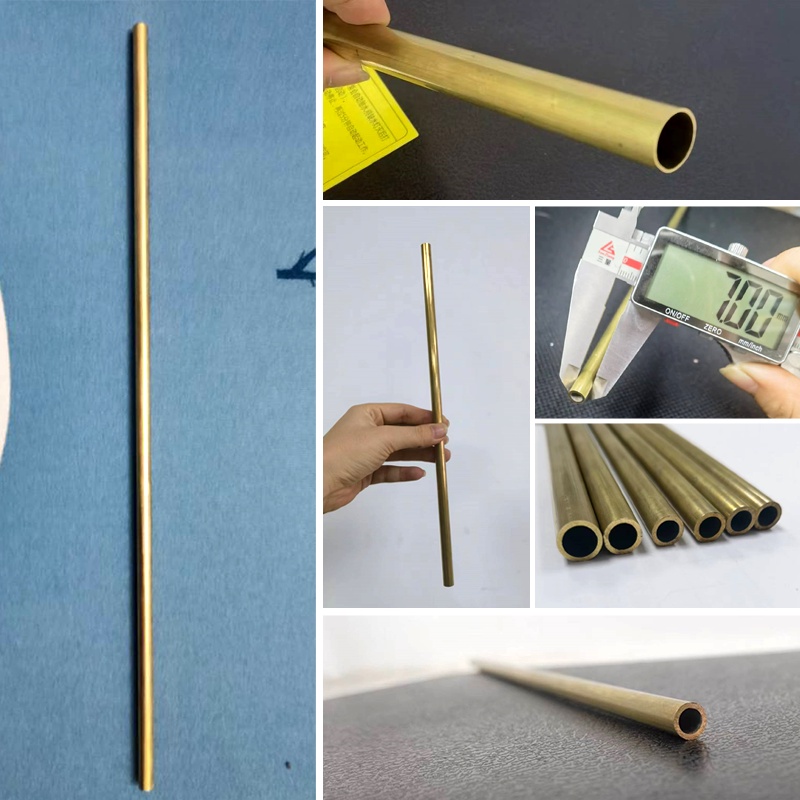 Ống Đồng Thau Thẳng Dài 1mm 300mm 500mm 3 4 5 6 7 8 9 10 11 12 13 14 15 16mm Chất Lượng Cao