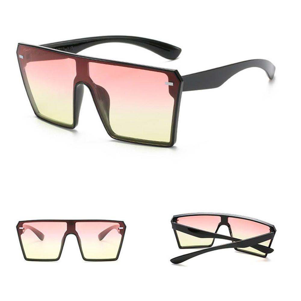 Kính Râm Gọng Vuông Oversize Phong Cách Hàn Quốc Cổ Điển Thời Trang Cho Nam Và Nữ