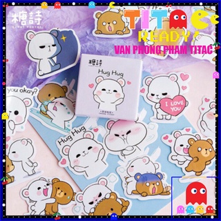 Hộp Miếng Dán Sticker Trang Trí Nhiều Mẫu Lựa Chọn