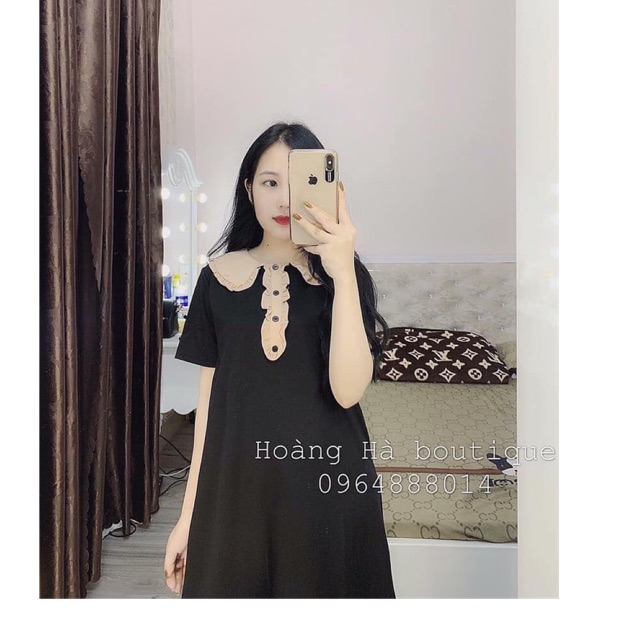 váy cổ sen