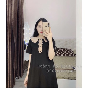 Váy cổ sen
