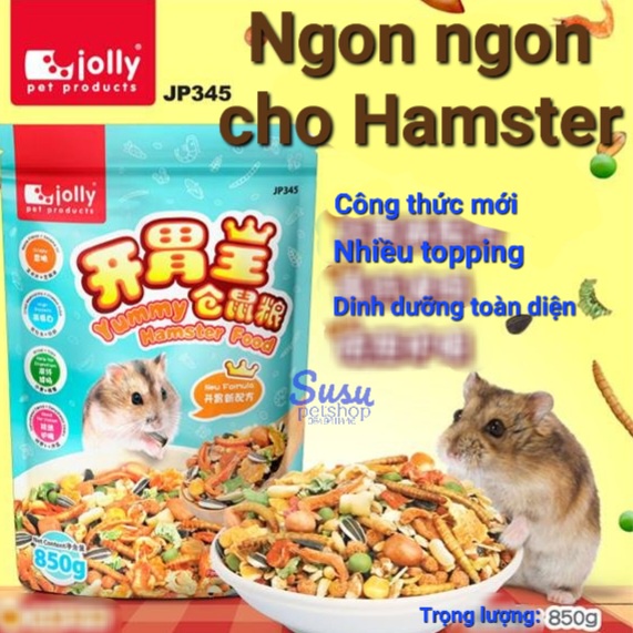 Thức Ăn Hamster Hải Sản Ngon Ngon 850g - Hàng Jolly- JP345