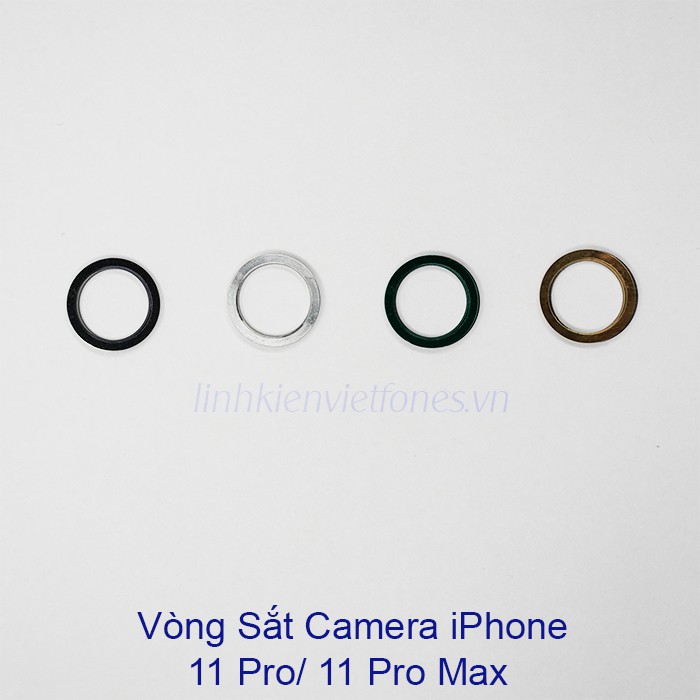 Vòng sắt camera iPhone 11 Pro - 11 Pro Max