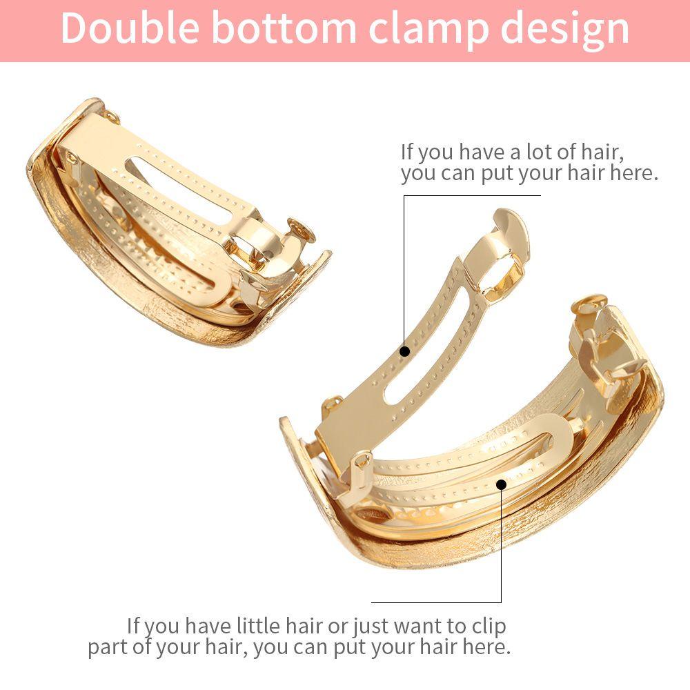 Kẹp Tóc Càng Cua Tạo Kiểu Tóc Đuôi Ngựa Thời Trang Cho Nữ