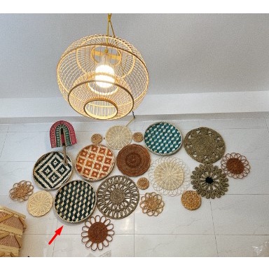 Mẹt tre xuất khẩu hàng cao cấp dùng để đựng bánh kẹo hoa quả decor nhà cửa hoặc trang trí tường rất đẹp