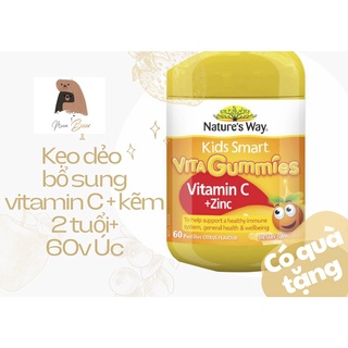Kẹo Gum Nature's Way Kids Smart VitaGummies bổ sung vitamin - Úc