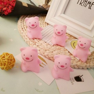 [SỐT XÌNH XỊCH] Đồ chơi đàn hồi thú vị có kèn kêu chip chip hình heo con đáng yêu