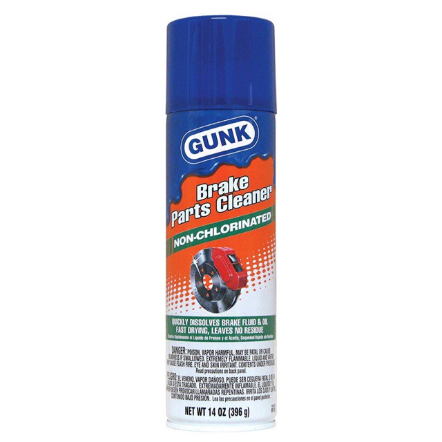 [GUNK VỆ SINH PHANHUSA] CHAI XỊT VỆ SINH THẮNG GUNK BRAKE PARTS CLEANER 14OZ- 396G