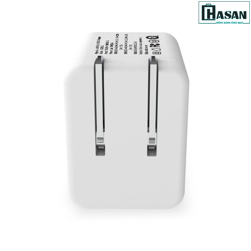 Sạc nhanh dành cho iPhone 14/13/12 HYPER GAN II DUAL USB-C PPS 33W/PD 35W-HJG35NA