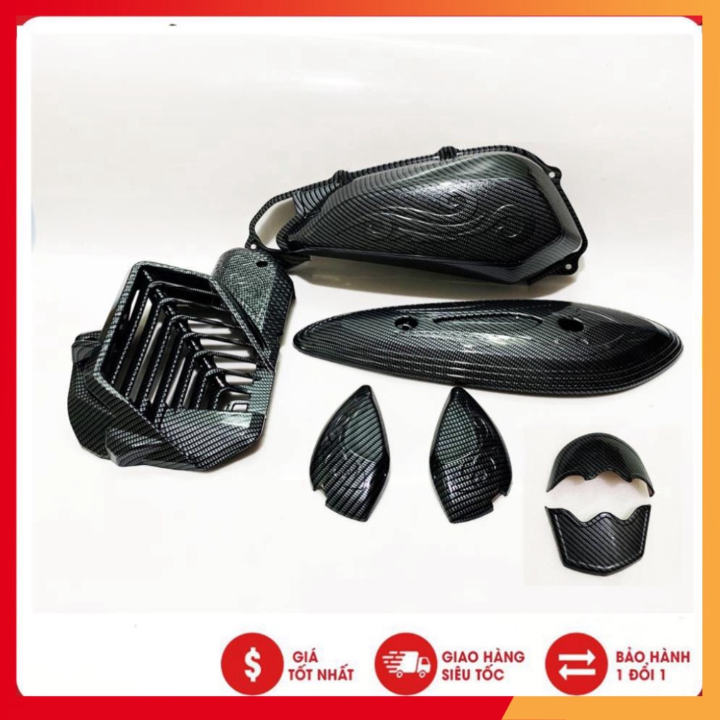 BỘ CARBON 6 MÓN SH MODE 2020 - 2021 ARTISTAR ( HÌNH ĐẠI DIỆN) (Ảnh sp thật)