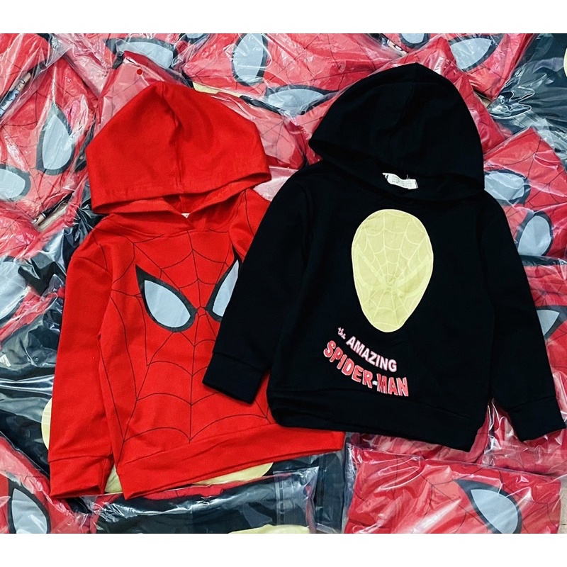 Set 2 áo nỉ hoodie có mũ siêu nhân