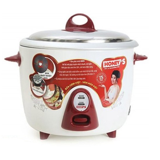 Nồi cơm điện Honey's HO501-M15D 1.5L