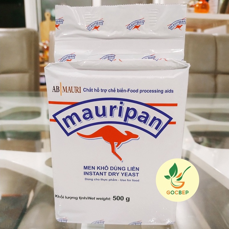 Men nở làm bánh mì, bánh bao Mauripan Instant Dry Yeast