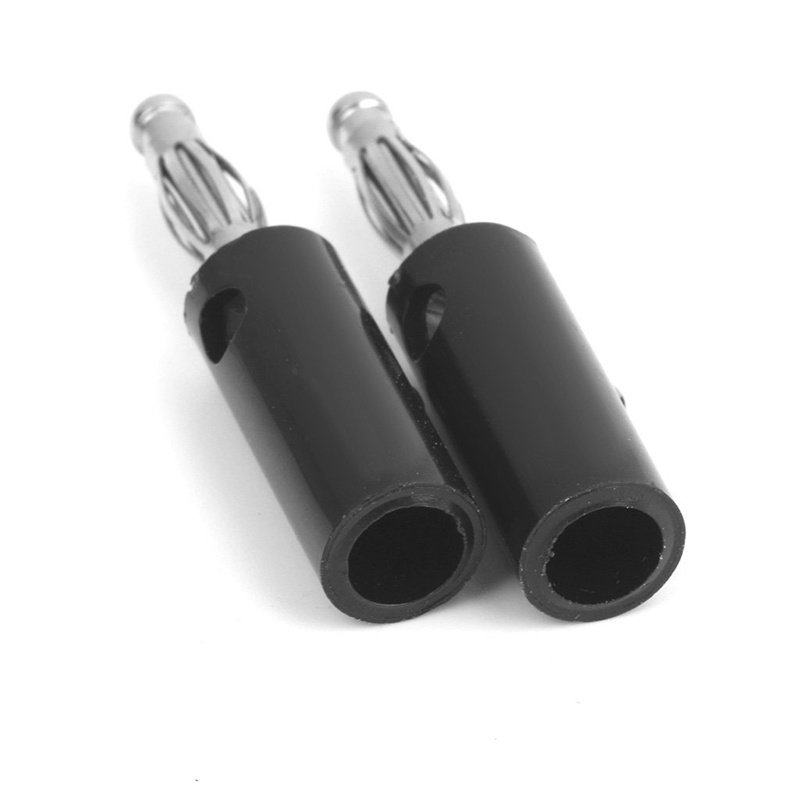 Set 10 jack cắm bắp chuối 4mm màu đỏ + đen