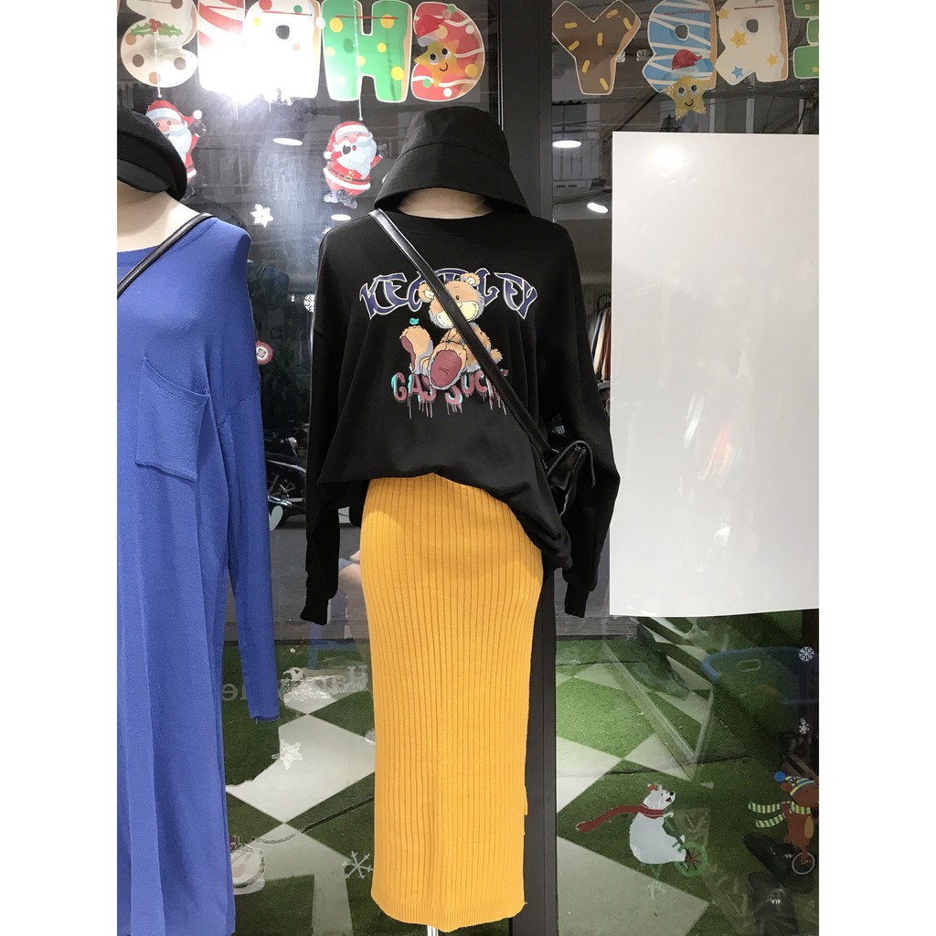 Chân Váy Len Thắt Dây | BigBuy360 - bigbuy360.vn