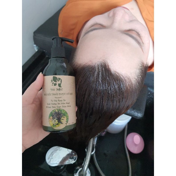 Bộ dầu gội, dầu xả thảo dược bồ kết 100ml du lịch