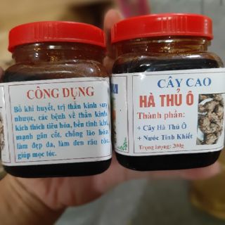 Cao hà thủ ô
